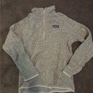Patagonia Women's Heathered Gray Cowl Sweater